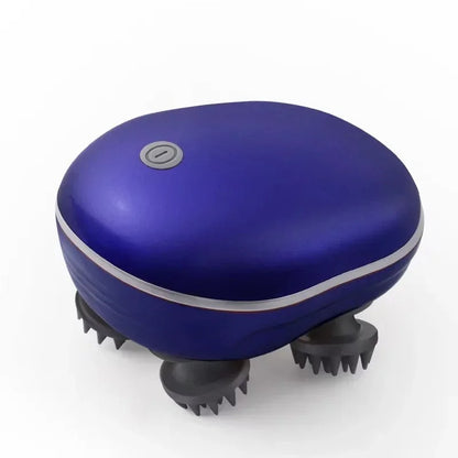 Electric Scalp Head Massager Red Light Therapy Antistress Relax Body Massage Remove Muscle Tension