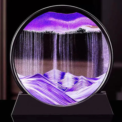 3D Moving Sand Art Picture – Deep Sea Sandscape Hourglass