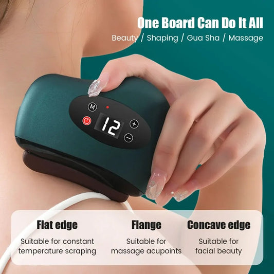 Infrared Electric Gua Sha Massager – Body Shaping & Facial Lifting Therapy