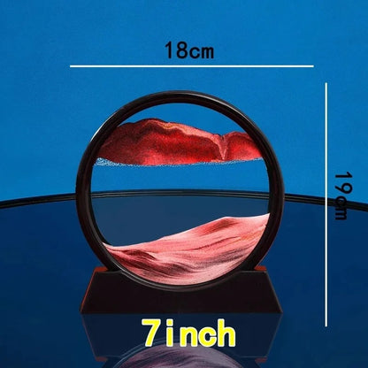 3D Moving Sand Art Picture – Deep Sea Sandscape Hourglass